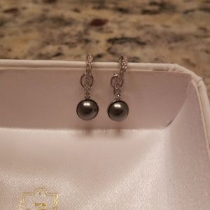 Swarovski Pearl Earings
